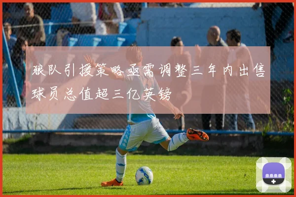 狼队引援策略亟需调整三年内出售球员总值超三亿英镑